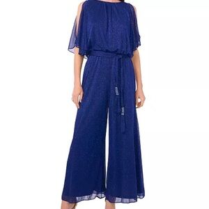 Elegant Blue Women's Jumpsuit